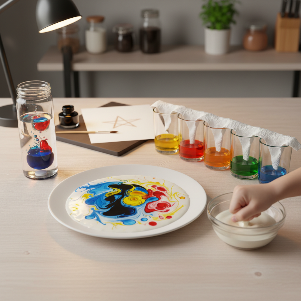 Eksperimentai vaikams namuose: būdas pamiršti ekranus