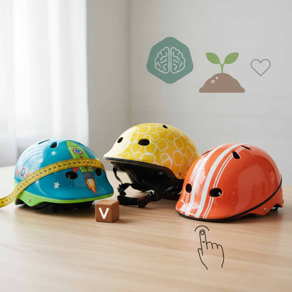 Kaip išrinkti saugų šalmą vaikui: tėvų daroma klaida