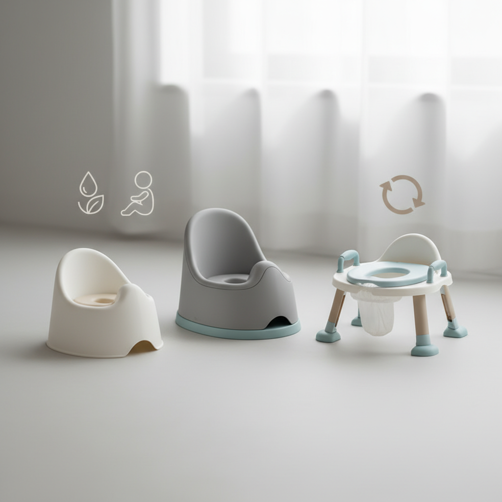 Pirmasis vaiko puodukas: kaip išsirinkti geriausią?