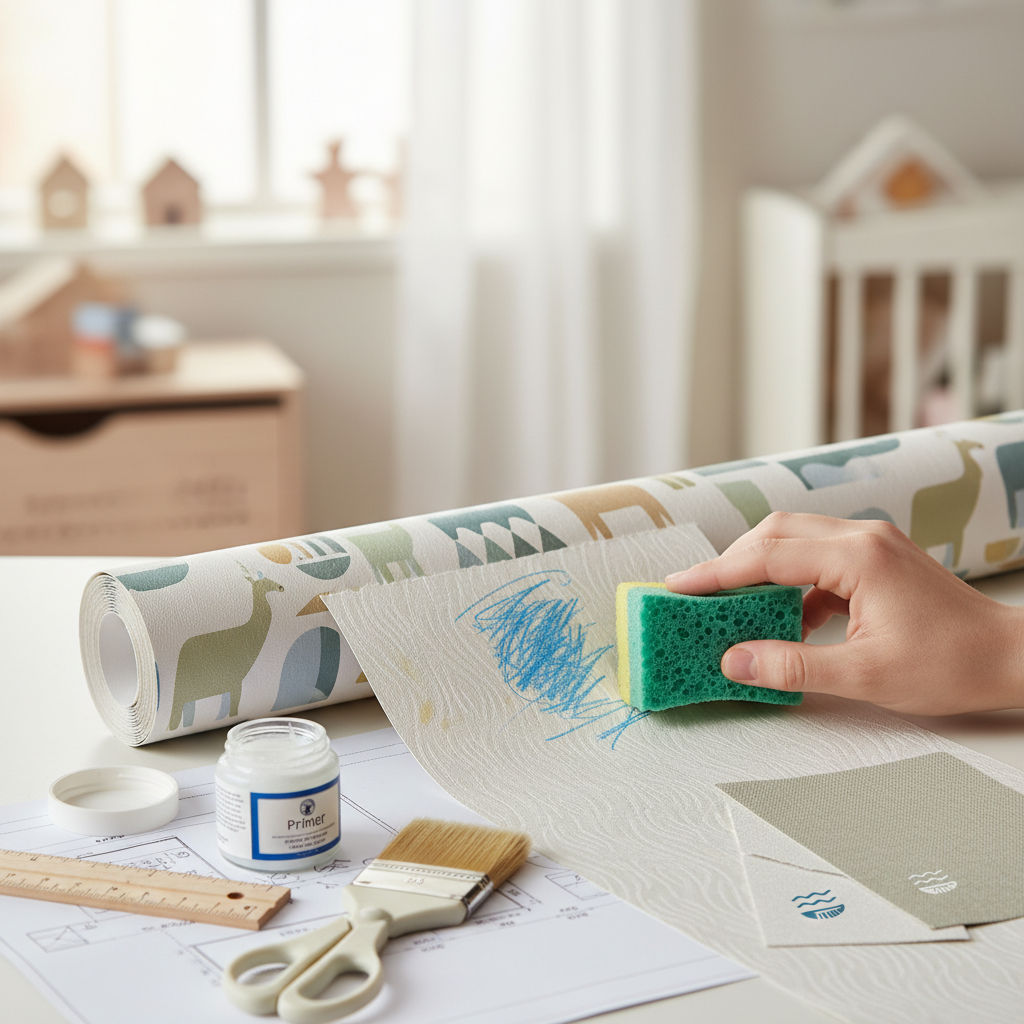 Tapetai vaiko kambariui: kaip išsirinkti ilgam?