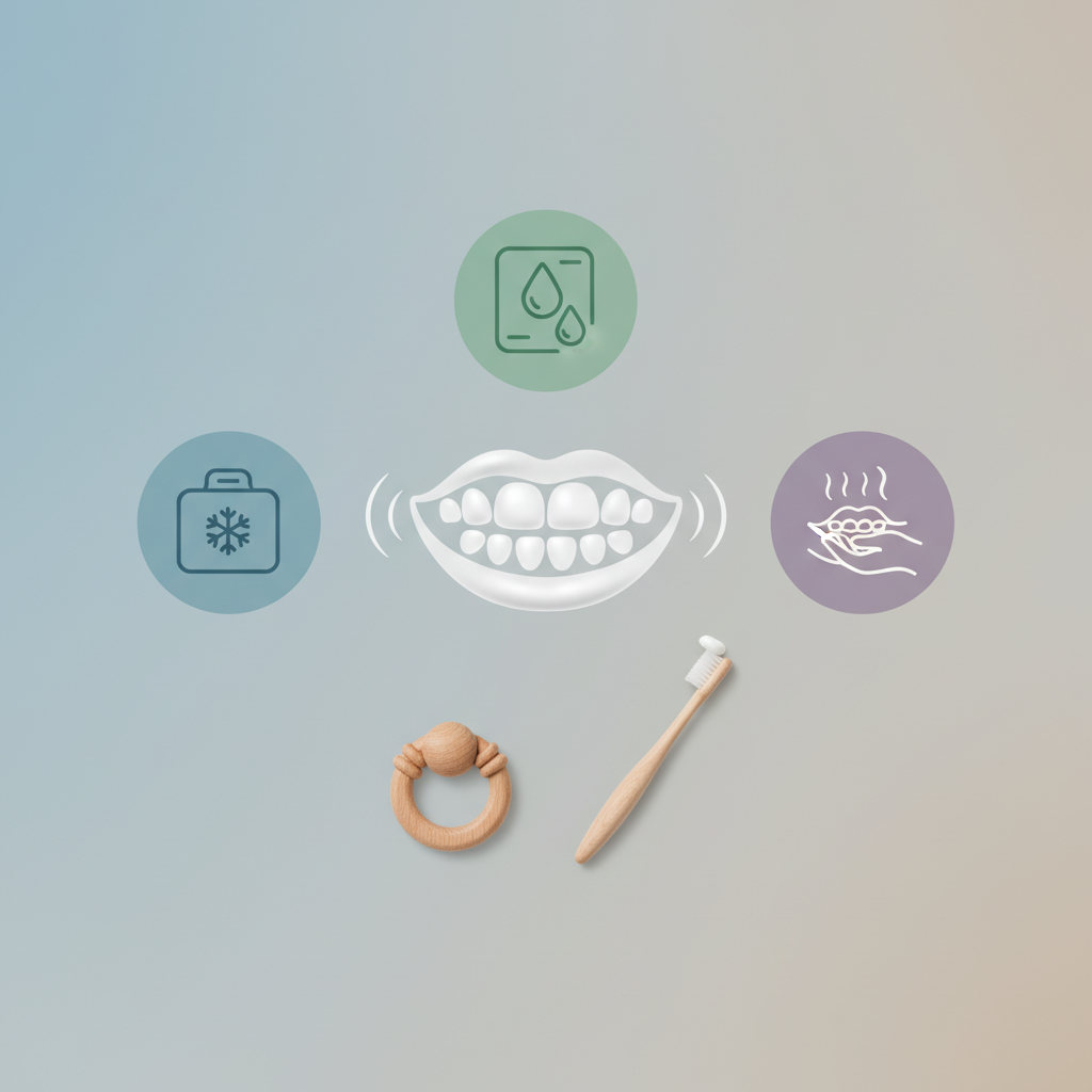 Vaiko dantų dygimas: kaip efektyviai numalšinti skausmą?