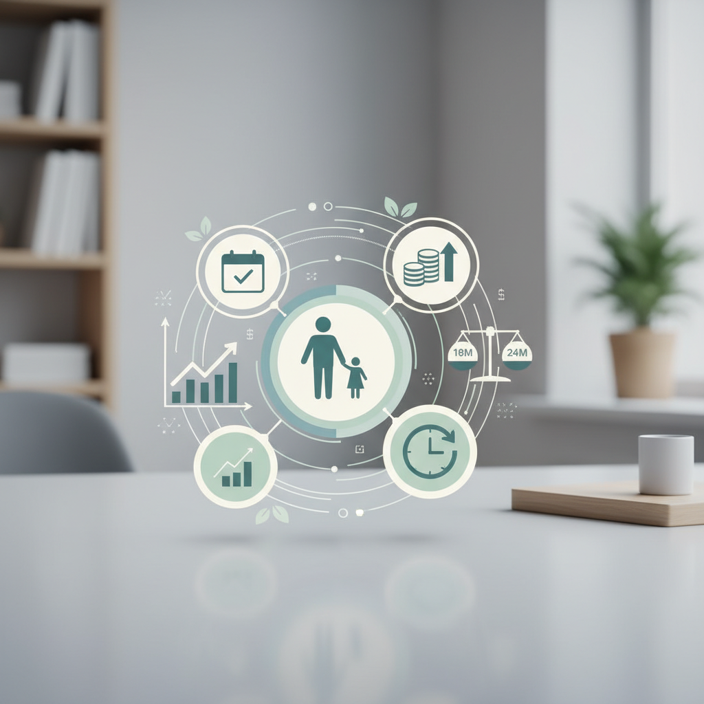 Vaiko priežiūros atostogų skaičiuoklė: kiek gausite?