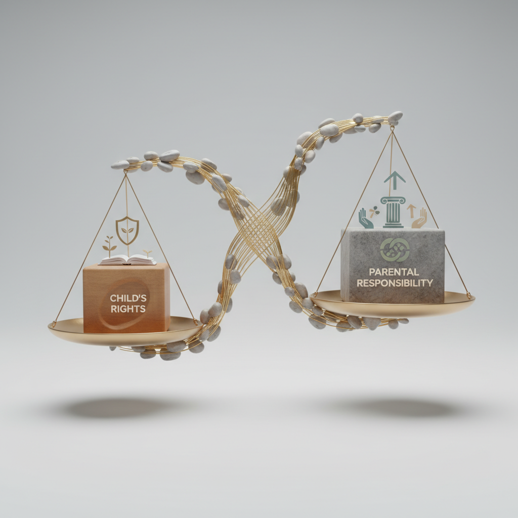 Vaiko teisės ir tėvų pareigos: kur brėžiama riba?