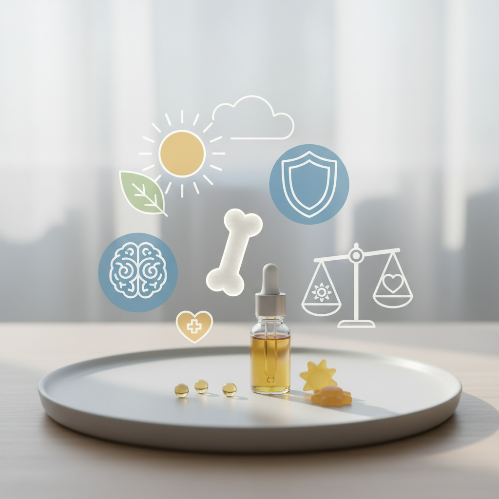 Vitaminas D vaikams: svarba ir kaip išvengti perdozavimo