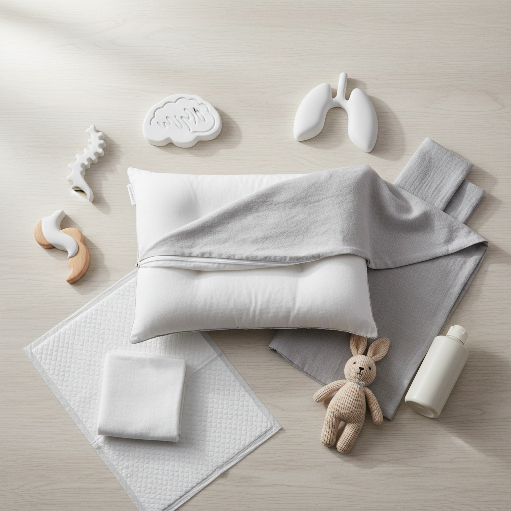 Ar vaikui nuo 1 metų reikia pagalvės? Gydytojų patarimai