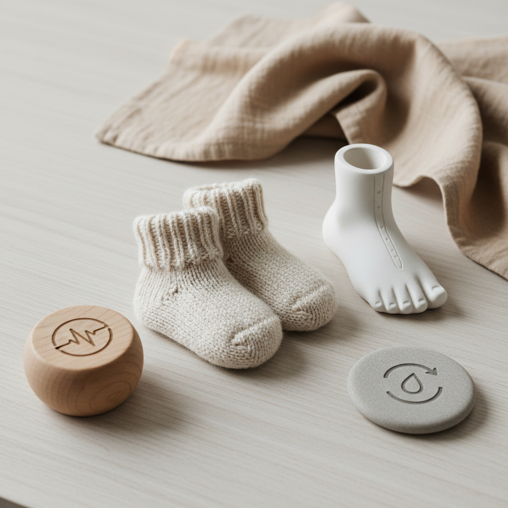 Gydytoja: kodėl vilnonės kojinės naujagimiui yra būtinos?