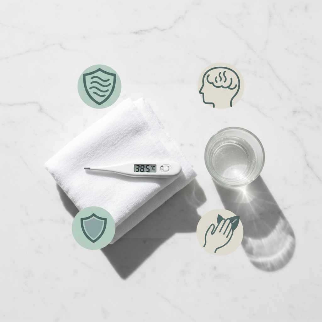 Vaikas karščiuoja: kada sunerimti ir kaip padėti?