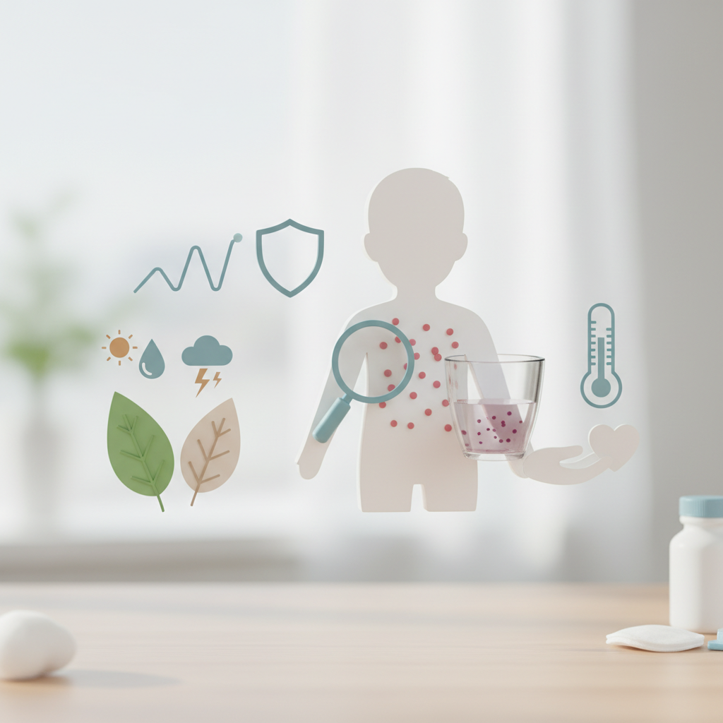 Vaiko bėrimas: kada tai rimta, o kada pakanka stebėti?