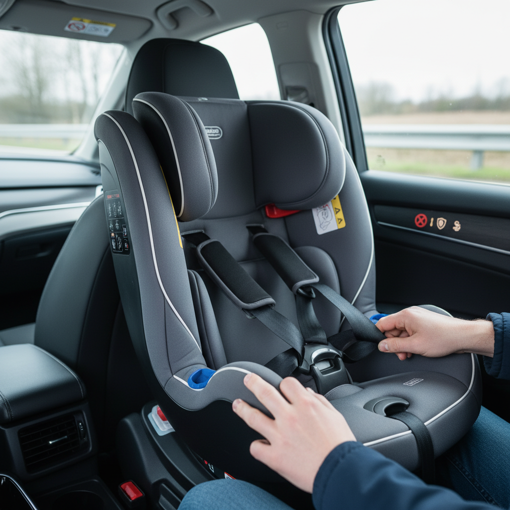 Vaiko vežimas priekinėje sėdynėje: taisyklės ir saugumas